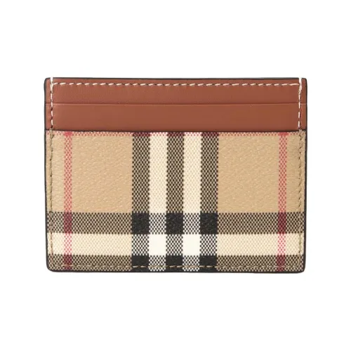 Burberry ПУ (полиуретан) Полиуретан Картхолдер Женские Коричневый