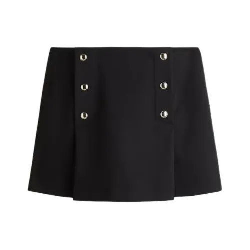 H&M Черные Женские Повседневные Шорты