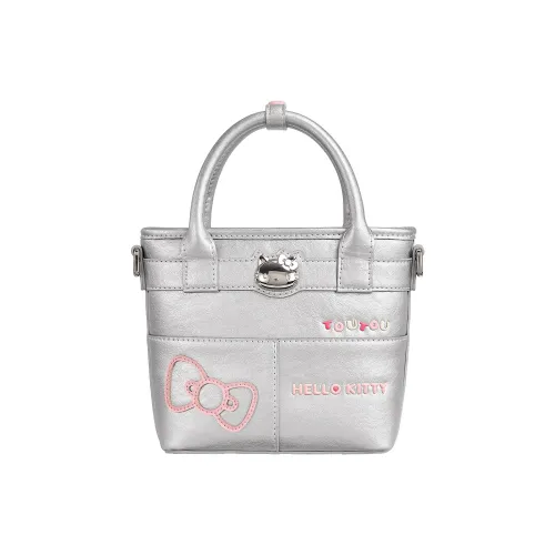 TOUTOU Hello Kitty Collaboration Хелло Китти Синтетическая кожа Сумка Обычный Женский Многоцветный