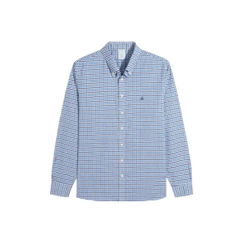 BROOKS BROTHERS Светло-синие мужские рубашки