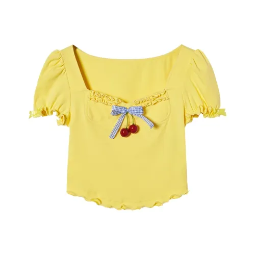 EPTISON WOMAN Буф-рукав Т-рубашка Женская