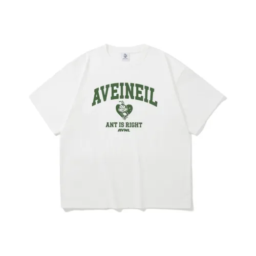 AVEINEIL Белая Унисекс Футболка