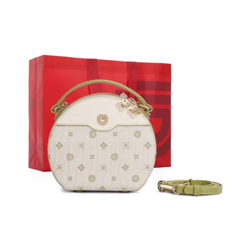 Dubaolu Сумка через плечо из синтетической кожи среднего размера женская свежий зеленый