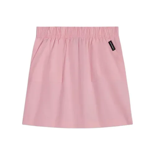 Converse Patch Pocket Solid Color Moderate Skirt Summer Baby