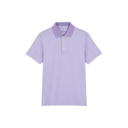 BROOKS BROTHERS B545 Фиолетовое Мужское Поло