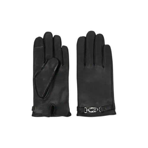LAUREN RALPH LAUREN Кожа Перчатки Женские Черные