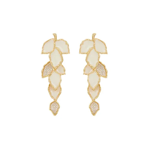 Fellala Серьги из сплава женские золотые