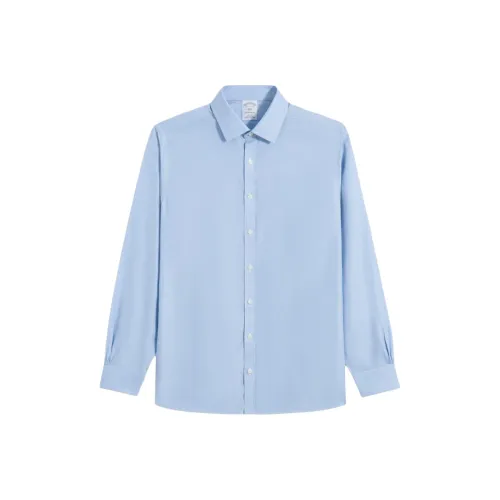 BROOKS BROTHERS Светло-синие мужские рубашки