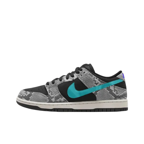 Dashawn JORDAN X NIKE Dunk SB Slip Resistant Abrasion Resistant Low Топ Скейтборд Кроссовки Унисекс Черный Коричневый