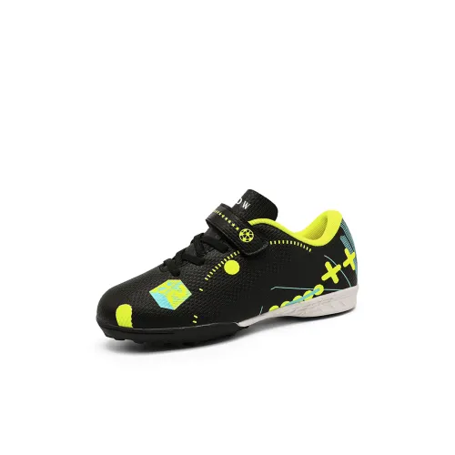 D W Анти-KICK Амортизация и Устойчивость к Износу Низкий Топ Детские Футбольные Бутсы Детские