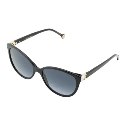 CarolinaHerrera Ацетатные солнцезащитные очки "Кошачий глаз" женские черные