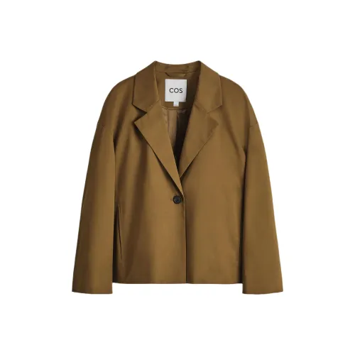 COS Коричневый Женские Офисные Костюмы