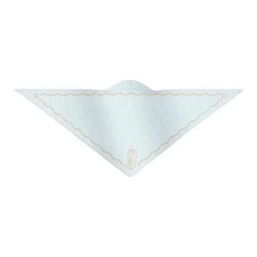 HERMES 100% хлопок Шелковые шарфы Унисекс Синий