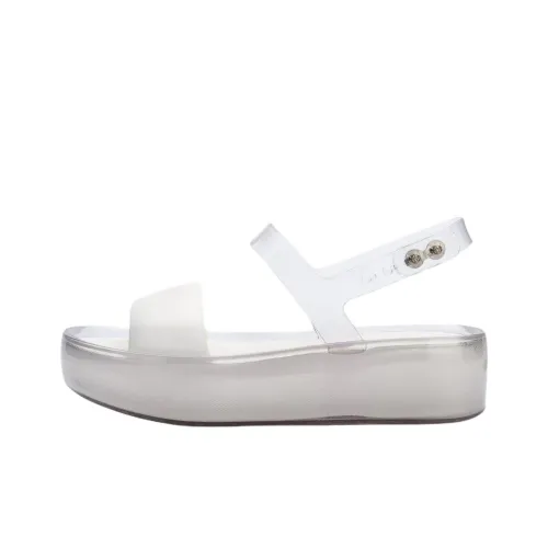 MELISSA Float Платформа One Strap Сандалии Женские Прозрачный Белый