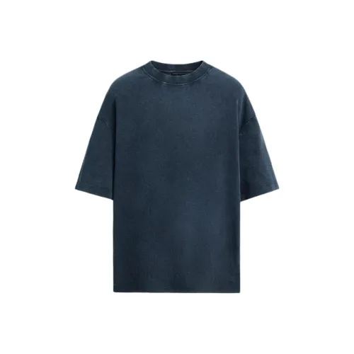 ZARA Blue/Gray Мужская T-Рубашка