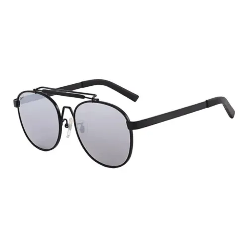 Fakeme Металл Круглые Солнцезащитные очки Унисекс Черный