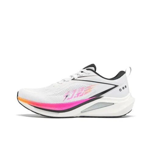 QIAODAN Phantom LITE Беговые кроссовки Низкий Топ Jordan Белый Черный Мужской