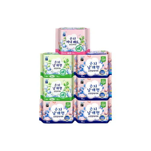 ENZHI Полынь Микрокапсулы 100% Хлопок Daily Гигиенические Прокладки Комбинация