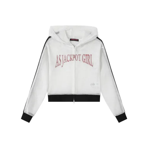 AJPG Белый Женский Куртки