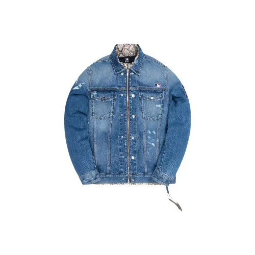 KITH Collaboration Blue Men's Denim Jackets
