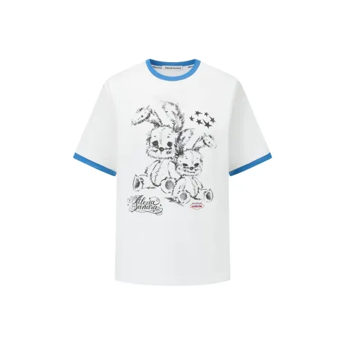 Alexia Sandra Fairy Tale Series T-рубашка Женская Белая Синяя