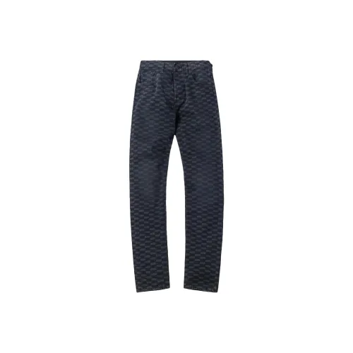 KITH Collaboration Мужские Черные Джинсы