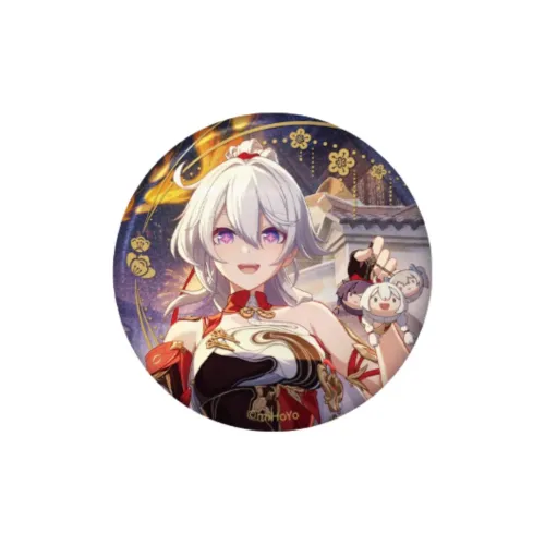 MIHOYO Honkai Киана Huan GU Qi Xin Коллекция Жестяной Значок Значки