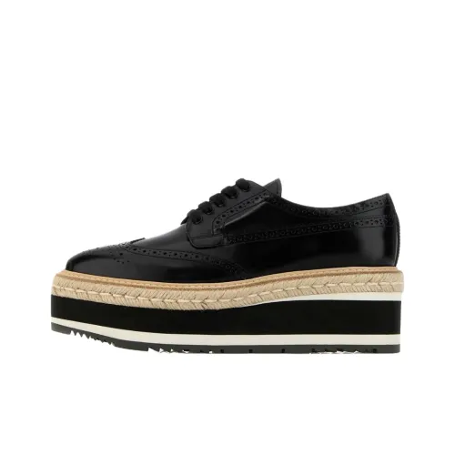 PRADA Женские повседневные туфли, черные, женские