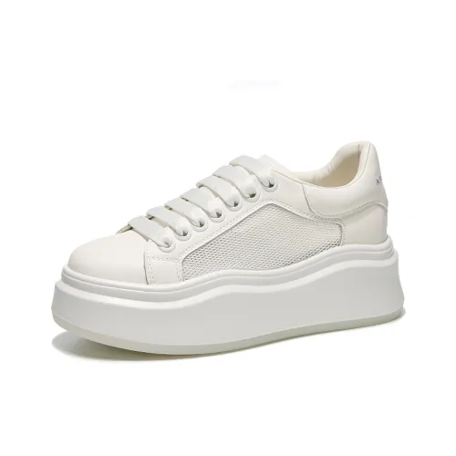 BENZI Легкие Дышащие Увеличивающие Высоту Низкие Кроссовки для Скейтбординга Женские