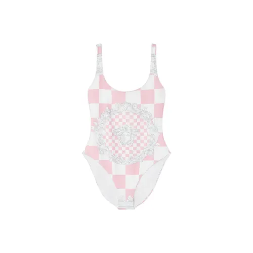 VERSACE SS24 Ван-Пис Купальник Женский Розовый