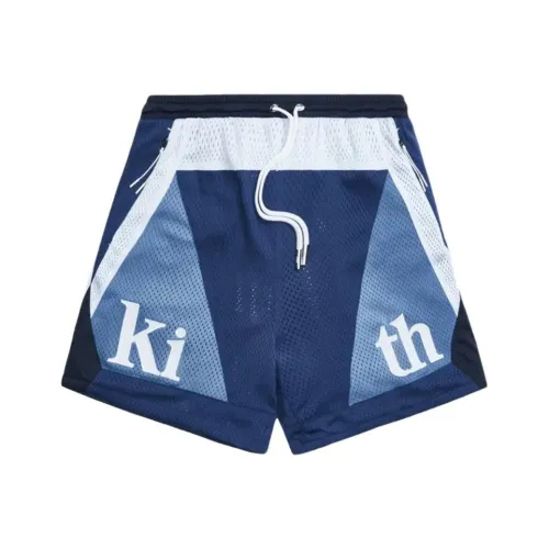 KITH Collaboration Blue Men's Sports Shorts