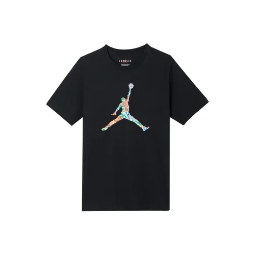 Джордан Черные Мужские T-Рубашки
