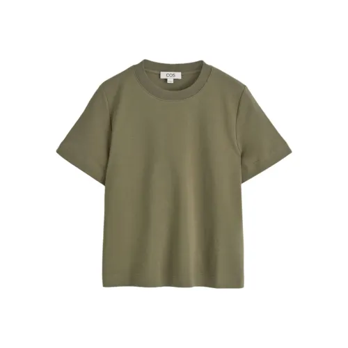 COS Хаки зеленый Женские рубашки