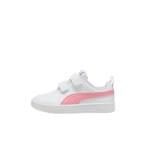 PUMA Rickie Low Топ Детские Скейтбординги Белый Детский
