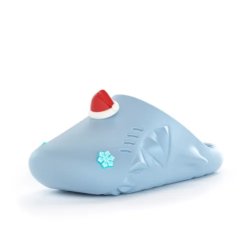 HelloSlippers Sharkicks Mule Рождество Шапки Домашние тапочки Унисекс