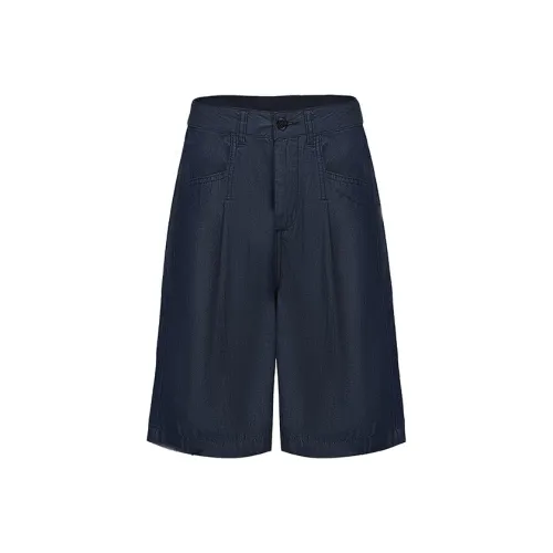 Dme Индиго 100% хлопок, мягкий и дружественный к коже, высоко дышащие женские джинсовые шорты