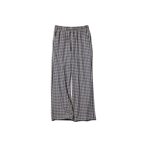 UNIQLO Темно-синие Женские Повседневные Брюки