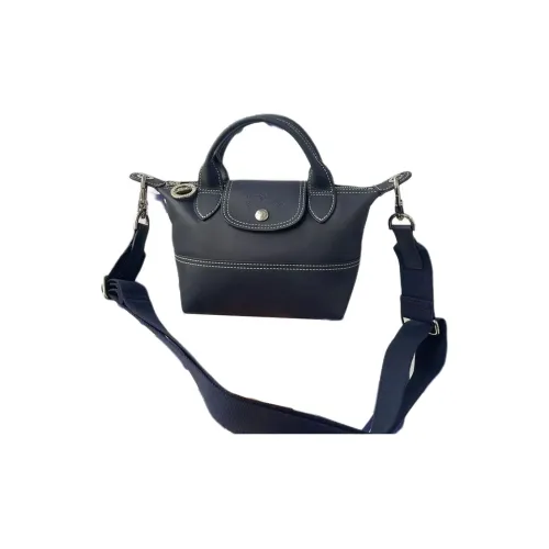 LONGCHAMP Le Pliage Xtra Коровья кожа Сумка через плечо Сумка Мини Мужская Морской синий