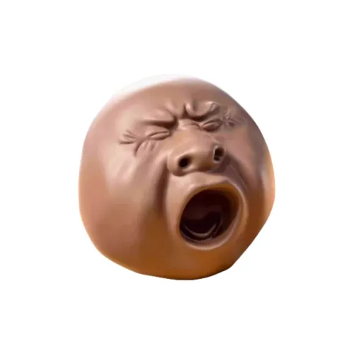 AIQINGCAOZHILIANWANJU Yawn Голова Emoji Squishy POP Фиджетная игрушка Очаровательная игрушка для снятия стресса