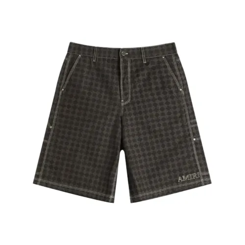 AMIRI Мужские карго шорты черного цвета