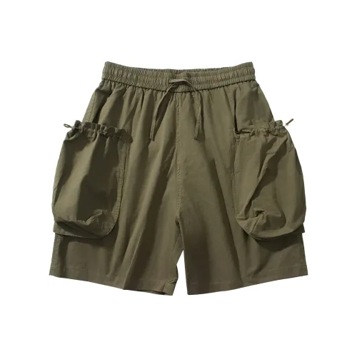 ASEDE Армейский зеленый Унисекс Повседневные шорты