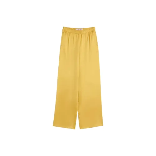 Valentino Повседневные брюки Женские Желтые
