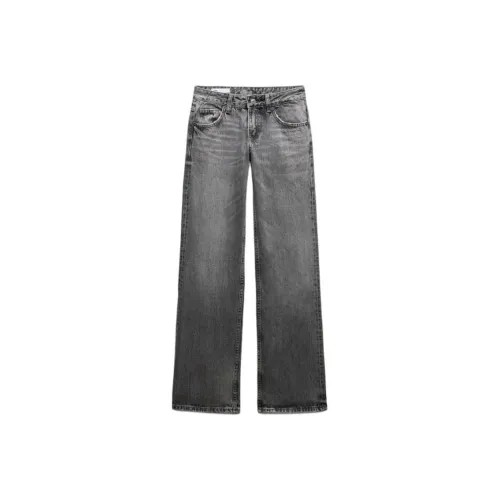 ZARA Черные Женские Джинсы