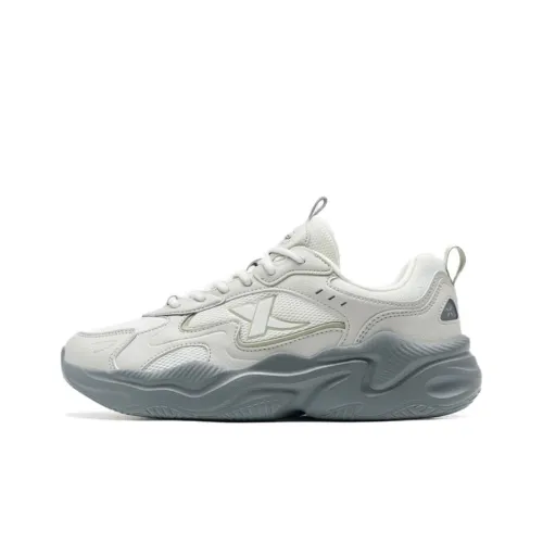 XTEP Starlight 2 Casual Низкий Топ Парус Белый Голубь Серый Warehouse Серый Унисекс