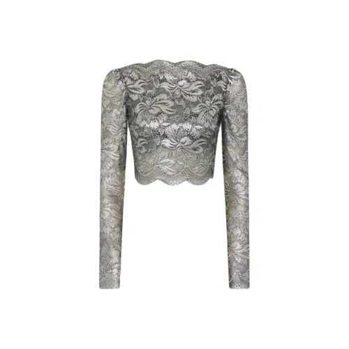 Paco Rabanne Серебряный Женские Короткие Топы