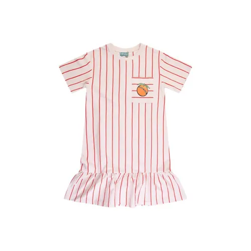 KENZO Многоцветные полосы Платья для детей