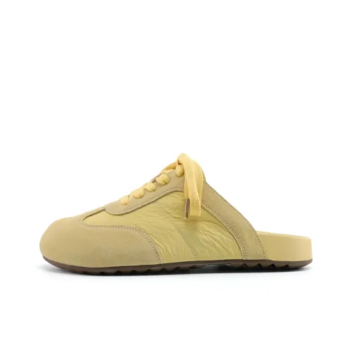 JOSINY Домашние тапочки Женские Желтые