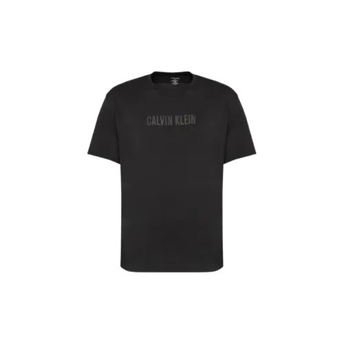 CALVIN KLEIN S S Круглый вырез Топ Пижам Европейская версия Мужской Черный