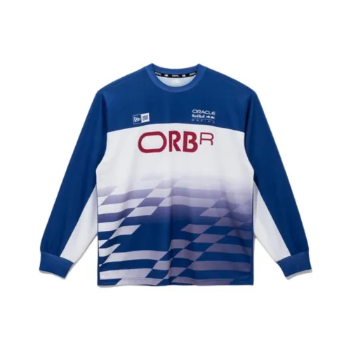 New Era Стандартная футболка женская синяя