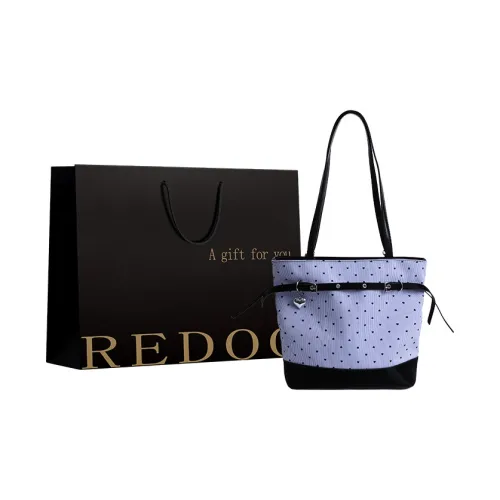 REDOO Холст Ведрообразная Сумка на Плечо Женская Синяя